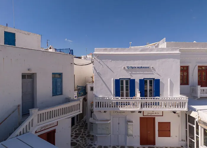 Elpis Mykonos Apartments - Mykonos Town Delos Port